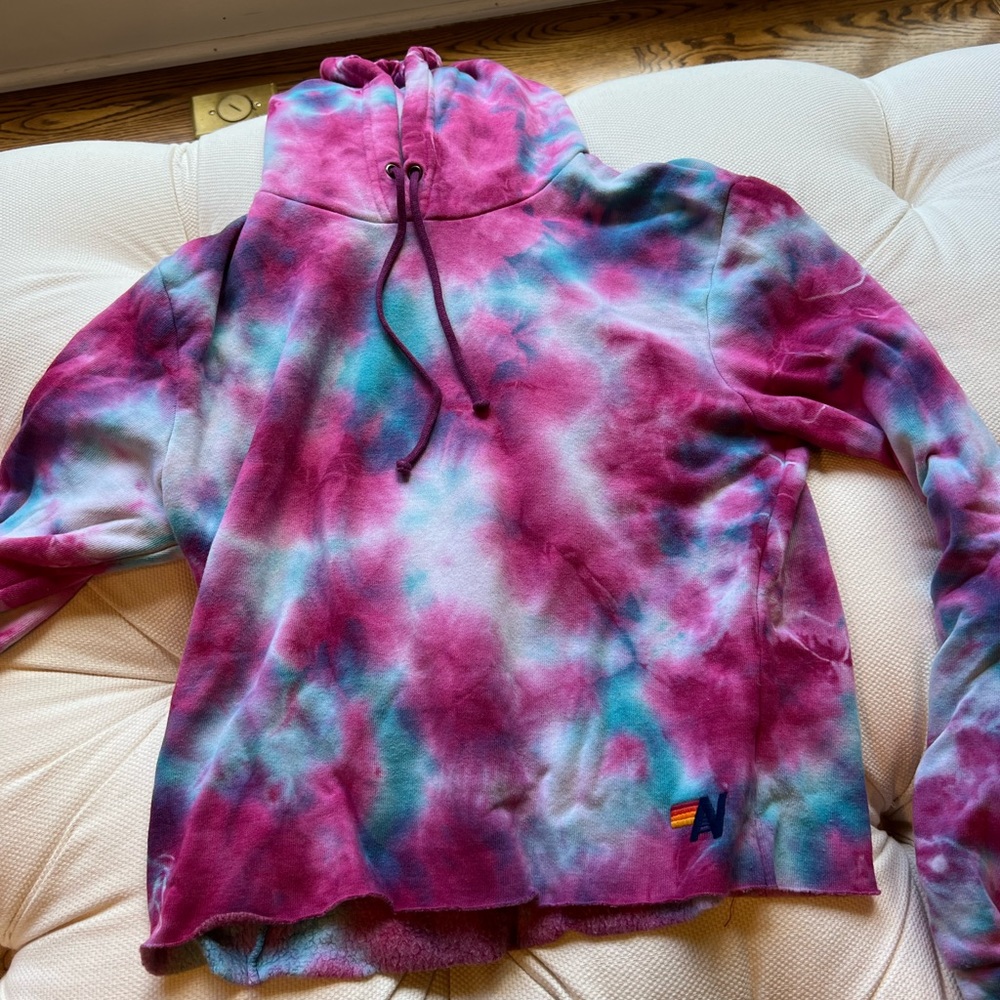 Aviator Nation tie dye sweatshirt